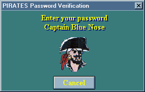 Pirates main window