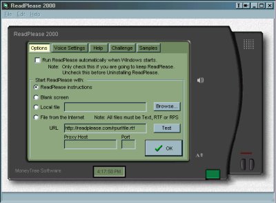 Options Dialog
